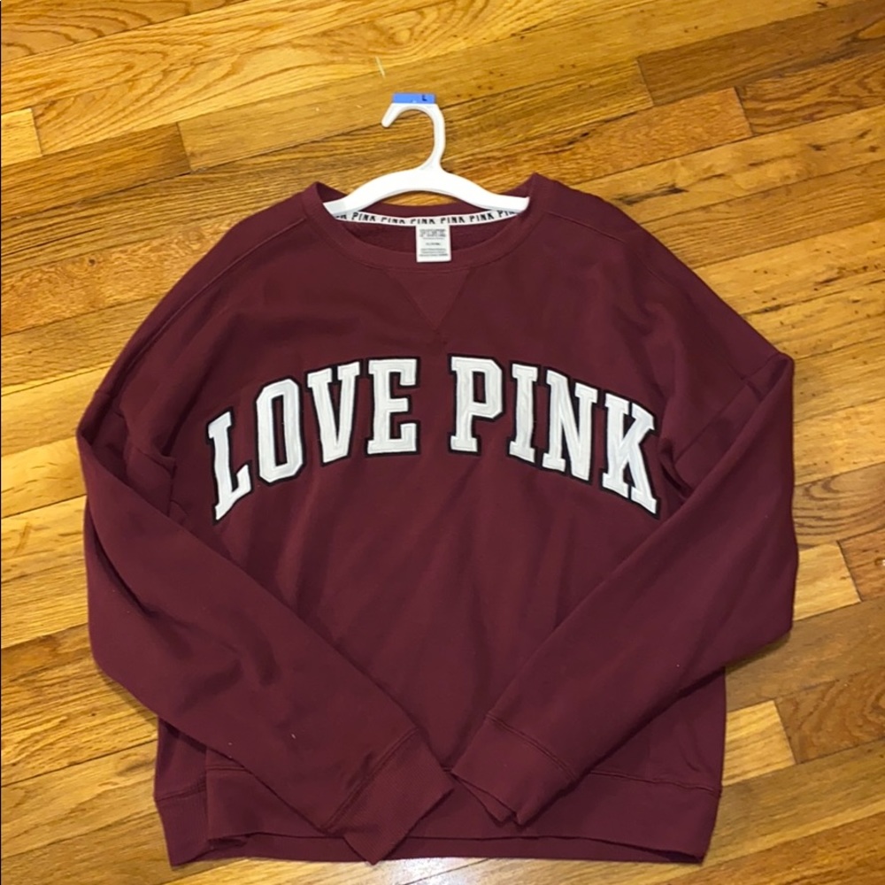 Pink long sleeve t shirt